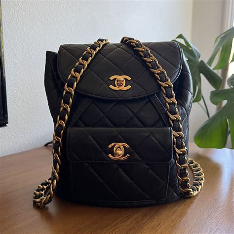 authentic vintage chanel backpack|chanel gabrielle backpack price 2020.